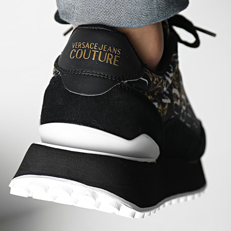 Versace Jeans Couture - Fondo Spyke 73YA3SE7 Sneakers rinascimentali nere