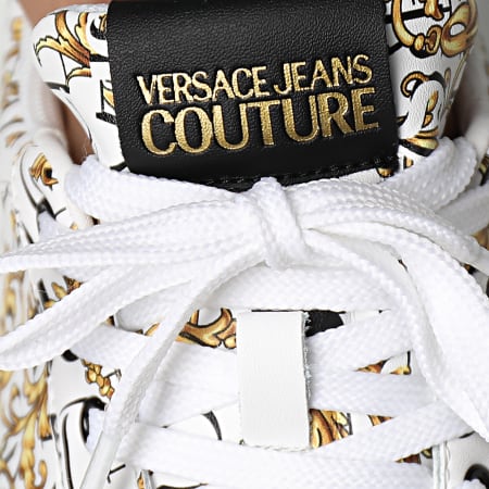 Versace Jeans Couture - Fondo Court Zapatillas 88 73YA3SK6 Blanco Renaissance