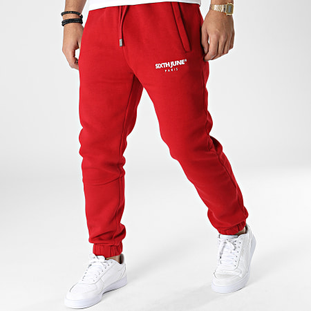 Sixth June Pantalon Jogging M23612EPA Rouge - Main Image