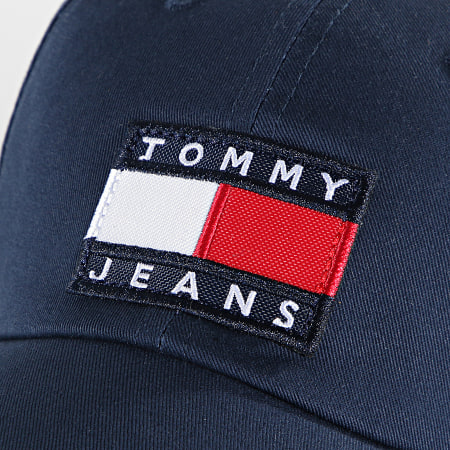 Tommy Jeans - Casquette Heritage 1344 Bleu Marine