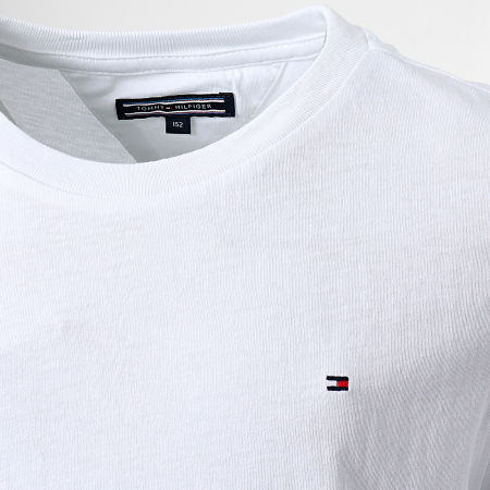 Tommy Hilfiger - Camiseta Niños Basic 4140 Blanca