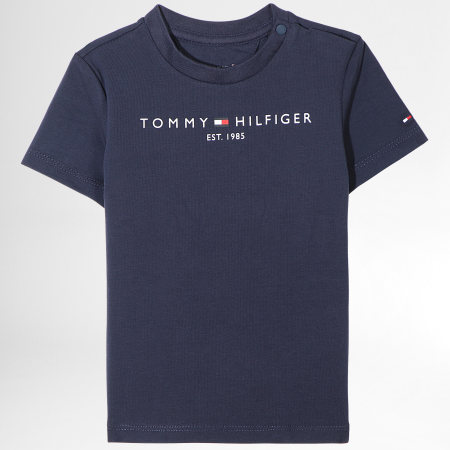 Tommy Hilfiger - Tee Shirt Enfant Baby Essential 0210 Bleu Marine