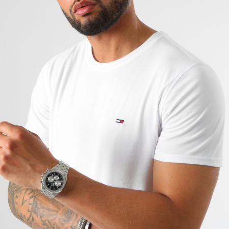 Tommy Jeans - Lote De 2 Camisetas Slim 5381 Blanco