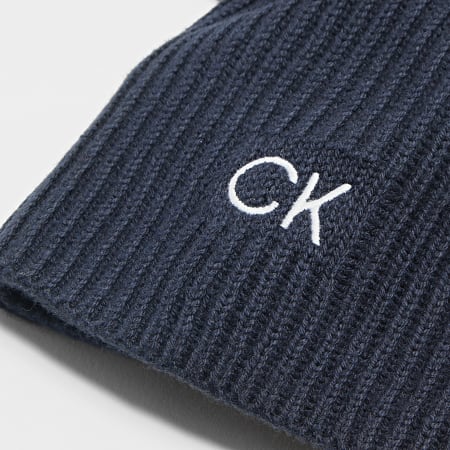 Calvin Klein - Bufanda Classic Cotton 9693 Azul marino