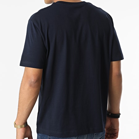 DC Comics - Tee Shirt Oversize Grande Logo Frontale Blu Navy