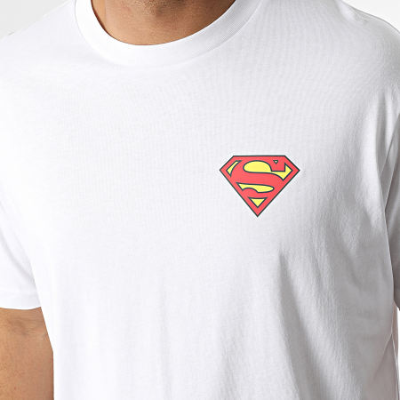 DC Comics - Tee Shirt Oversize Large Logo Blanc