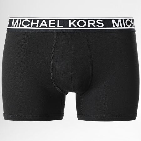 Michael Kors - Set di 3 boxer tecnici a rete 6BR1X11133 nero