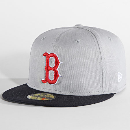 New Era - Casquette Fitted 59Fifty Series Boston Red Sox Gris