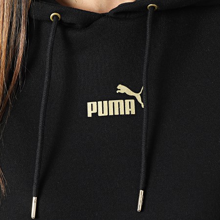 Puma - Sudadera con capucha para mujer 671756 Negro