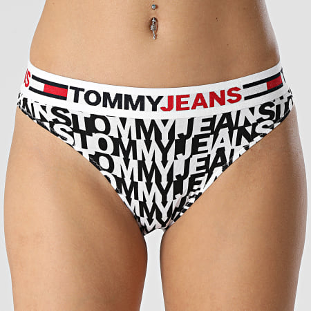 Tommy Jeans - Braguitas Mujer 3855 Blanco Negro