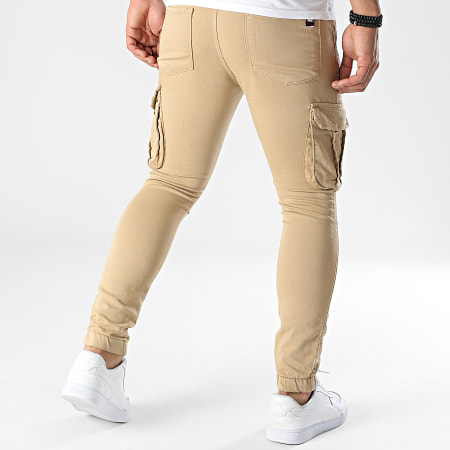 Black Industry - 0466 Pantaloni cargo beige