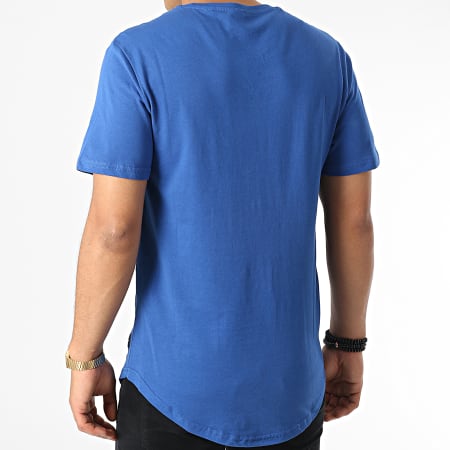Only And Sons - Camiseta Oversize Matt Longy Azul Real