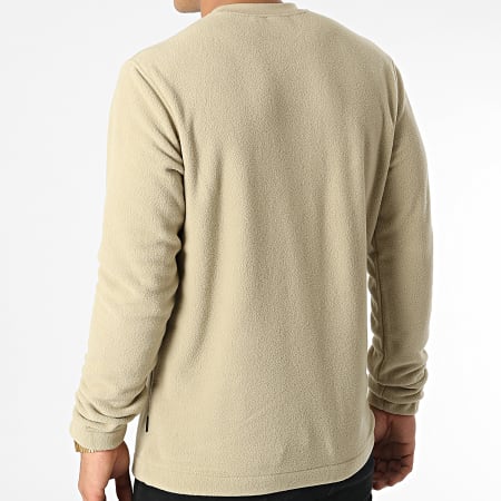 Only And Sons - Sweat Crewneck Polaire Nikolai Beige
