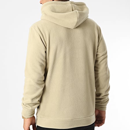 Only And Sons - Sweat Capuche Polaire Nikolai Beige