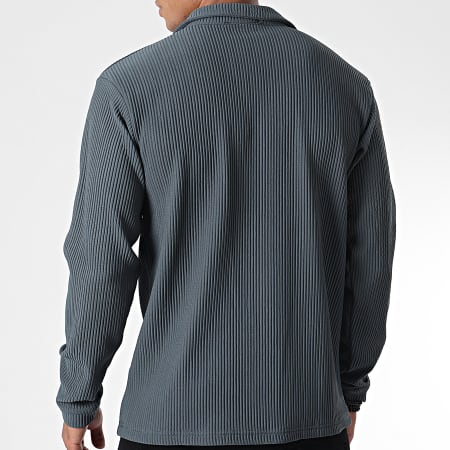 Classic Series - Polo Manches Longues TS-024 Gris Anthracite