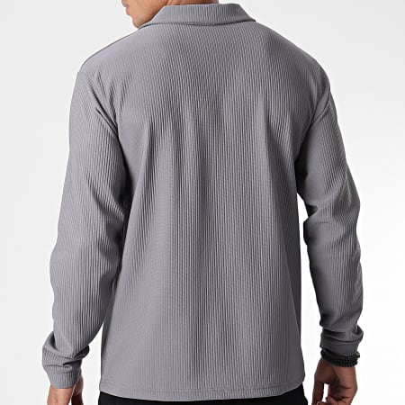 Classic Series - Polo Manches Longues TS-024 Gris