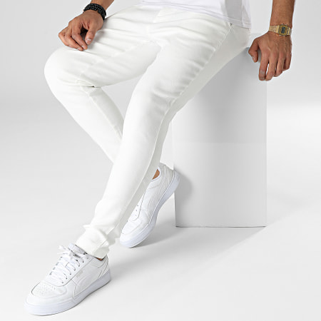 Frilivin - Pantalon Chino Blanc