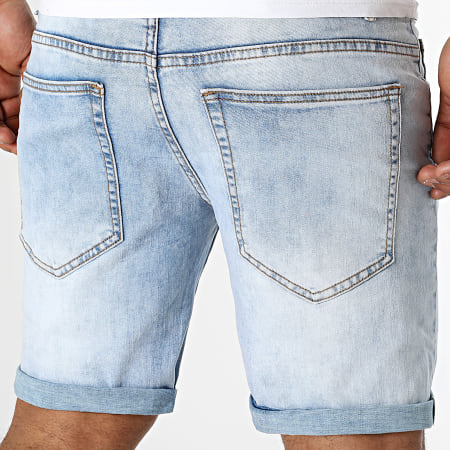 LBO - Pantalones cortos vaqueros 0204 Lavado azul
