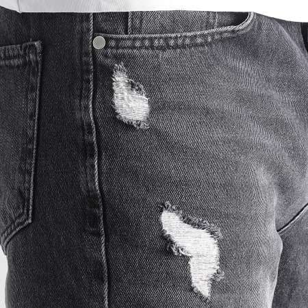 LBO - Jeans dal taglio rilassato con strappi 2829 Nero