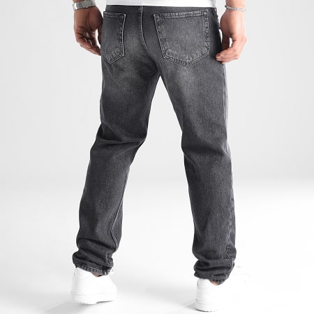 LBO - Relaxed Fit Jeans With Destroy 2829 Negro