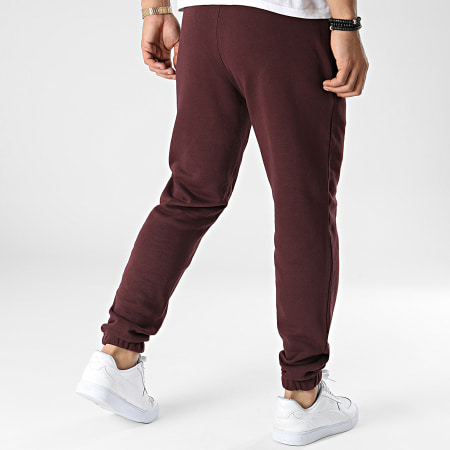 New Era - Pantaloni da jogging con logo della squadra New York Yankees Bordeaux