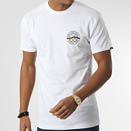 Vans - Circle Sidestripe Camiseta Blanco