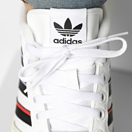 Adidas Originals - Baskets NY 90 Stripes H03420 Cloud White Core Black Green
