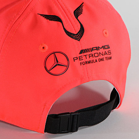 AMG Mercedes - Lewis Hamilton Gorra Neon Party Rosa