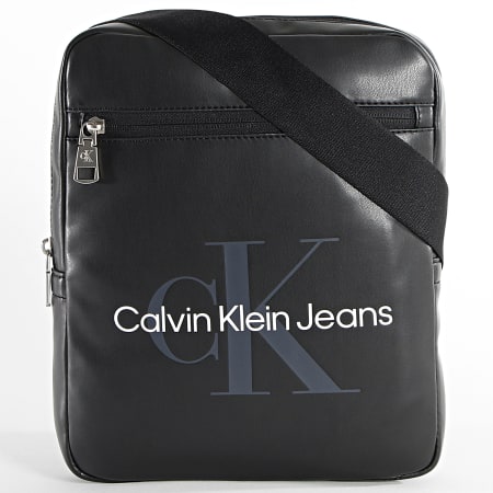 Calvin Klein - Bolsa Monogram Soft Reporter 0203 Negro