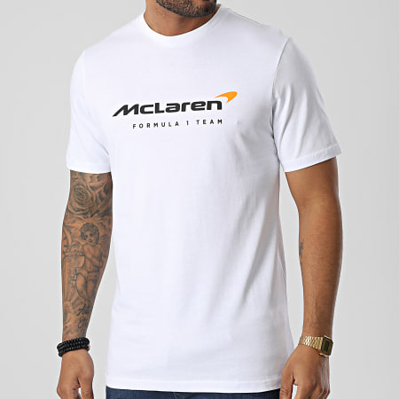 McLaren - Camiseta Team Core TM1346 Blanca