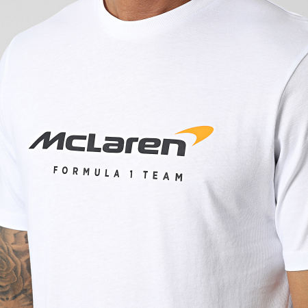 McLaren - Maglietta Team Core TM1346 Bianco