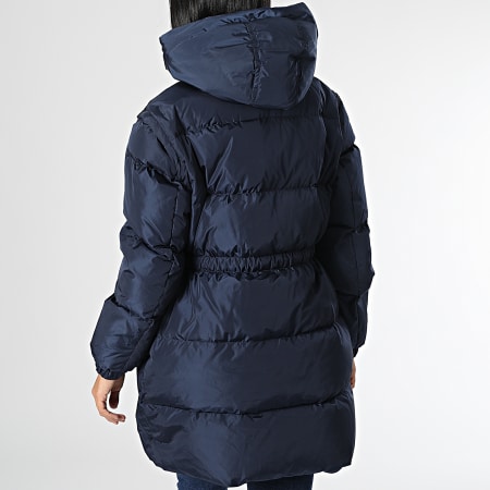 Tommy Jeans - Chaleco con capucha Mujer Down Puffer 1843 Azul Marino