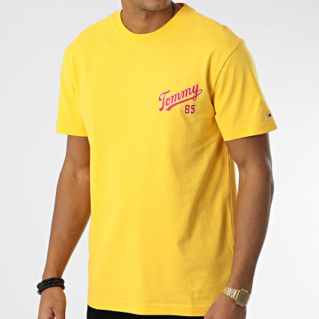 T shirt tommy jeans jaune new arrivals