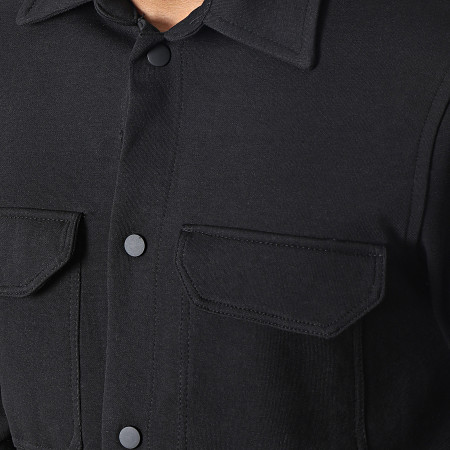 Uniplay - OTS-16 Camicia a maniche lunghe nera