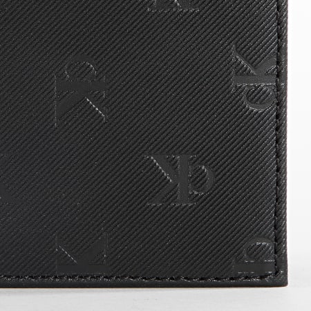 Calvin Klein - Portafoglio morbido Monogram 0137 nero