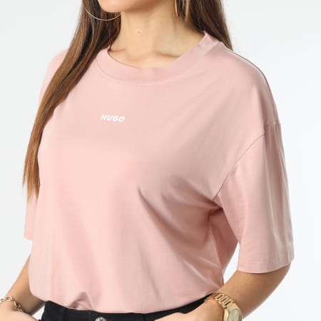 HUGO - Camiseta mujer 50480559 Rosa