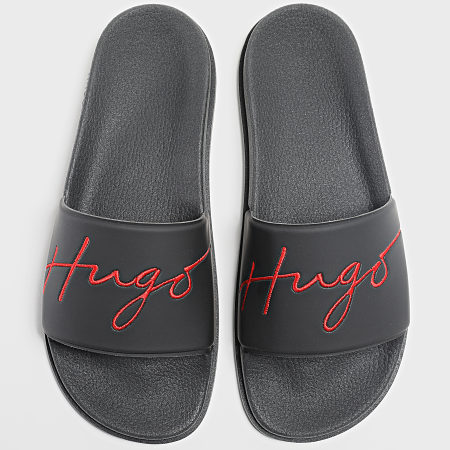 HUGO - Claquettes Match Slide 50487657 Black