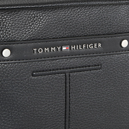 Tommy Hilfiger - Borsa da toilette centrale 0614 nero
