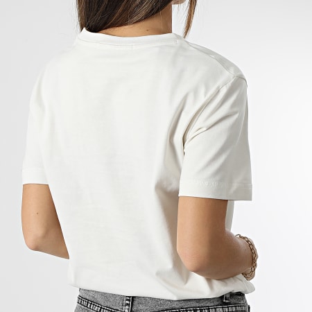 Calvin Klein - Tee Shirt Femme 0284 Beige