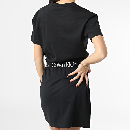 Calvin Klein - Abito Tee Shirt donna 0356 Nero