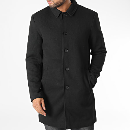 Only And Sons - Manteau Adam King Noir
