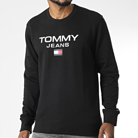 Tommy Jeans - Felpa girocollo Reg Entry 5688 Nero