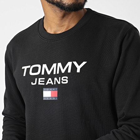 Tommy Jeans - Crewneck Sudadera Reg Entry 5688 Negro