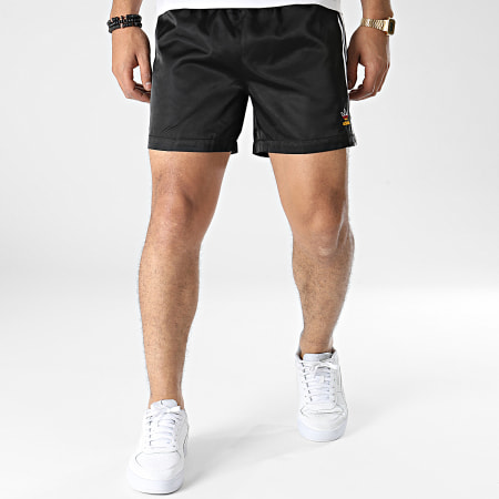 Adidas Originals - HK7414 Pantalón corto con banda negro