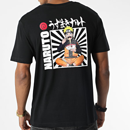 Naruto - Tee Shirt Oversize Large Ramen Noir