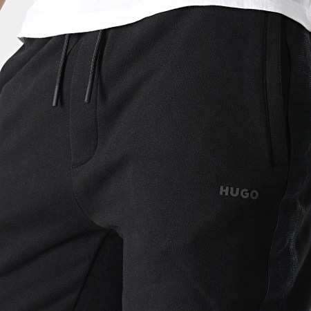 HUGO - Pantalon Jogging A Bandes 50475338 Noir
