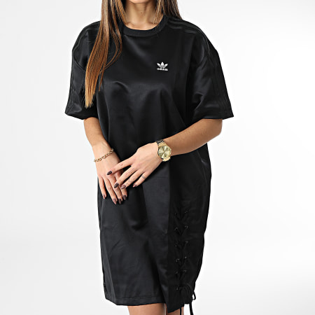 Adidas Originals - Abito Tee Shirt da donna HK5079 Nero