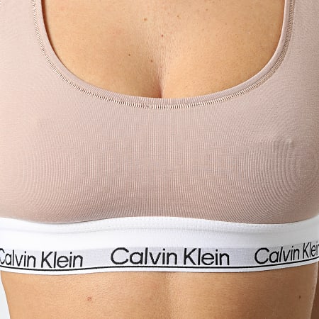 Calvin Klein - Sujetador de mujer QF7044E Beige