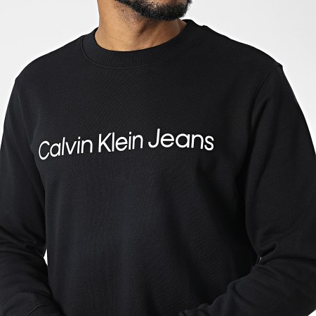 Calvin Klein - Felpa girocollo 2549 nero