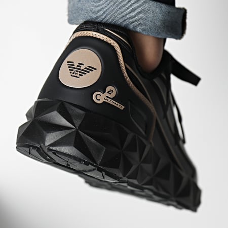 EA7 Emporio Armani - X8X107 Sneakers nere in bronzo